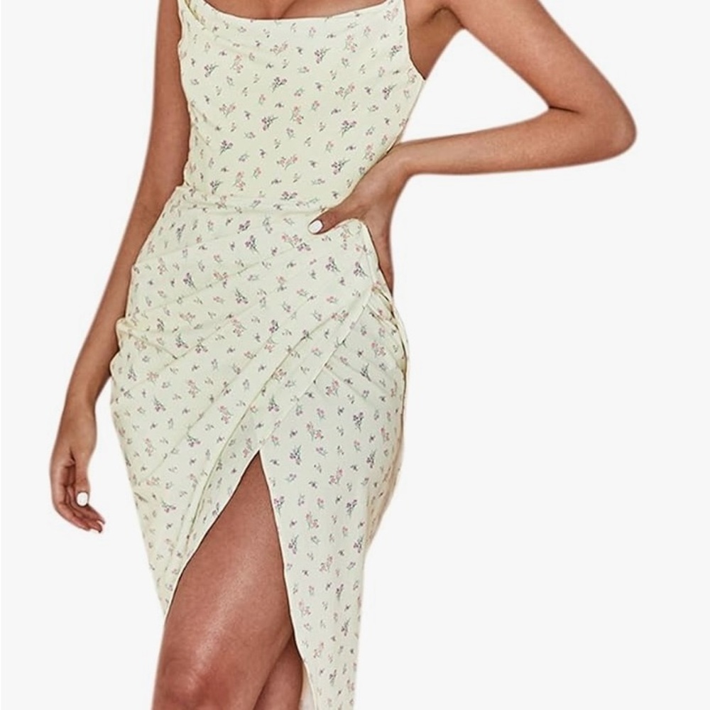 Floral Cream Dress